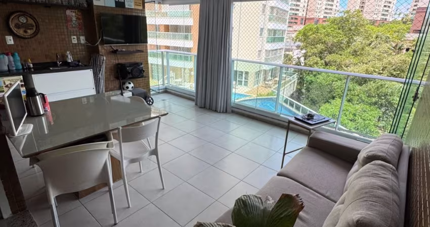 Apartamento 2/4 com Home Office, Varanda Gourmet e 2 Vagas em Patamares – Residencial Mário Cravo
