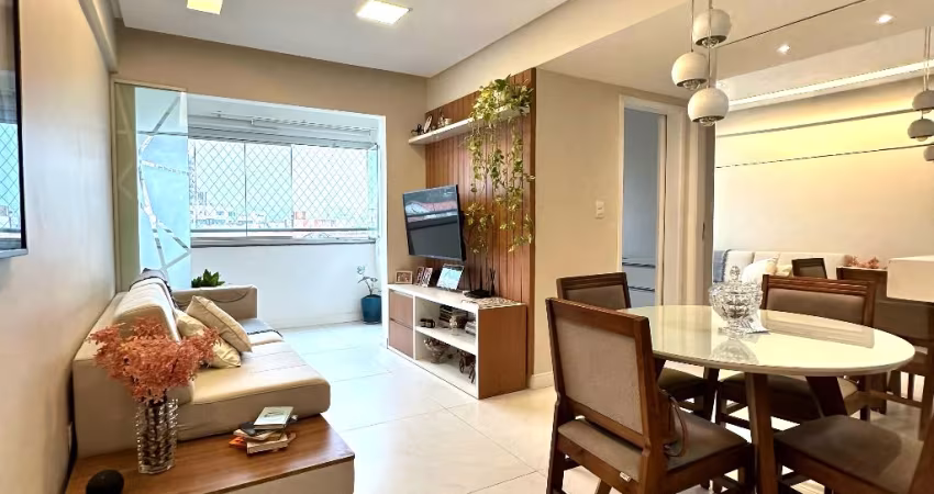 Apartamento 2/4 com Suíte, Andar Alto e Acabamento Impecável – Ed. Viña Delmar, Santa Teresa
