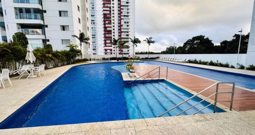 Greenville Atmos – 116m², 3/4 + escritório, finamente mobiliado e com varanda gourmet integrada!