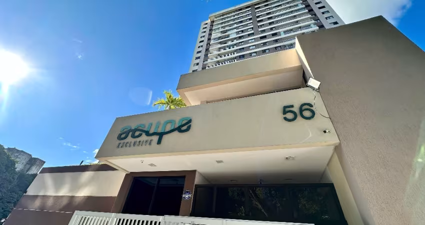 Acupe Exclusive | 2/4 com Suíte | Porteira Fechada | 60m² | Andar Alto | Infraestrutura Completa!