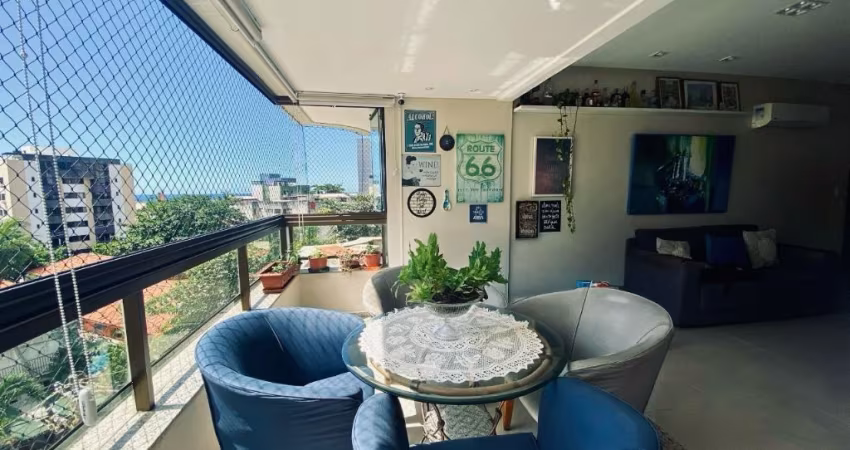 Apartamento nascente com 2 suítes, mobiliado, 89m² e 2 vagas na Pituba!