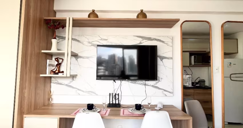 Studio Mobiliado no Barra Premium - 26m²