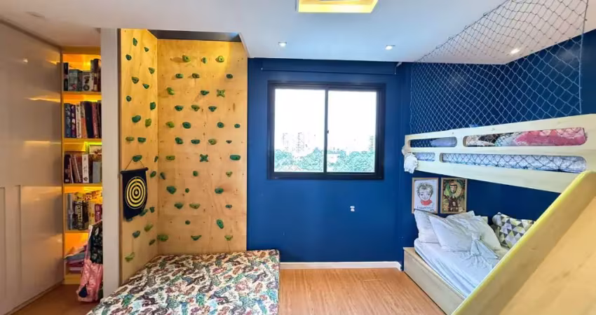 Apartamento alto padrão com vista mar em patamares – 155m², 3 vagas, finamente decorado