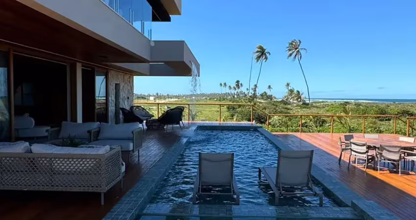Casa de altíssimo padrão | frente mar | alphaville guarajuba