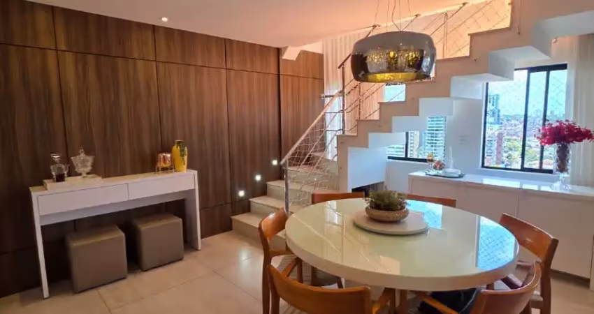 Cobertura duplex 3 suítes com piscina no caminho das árvores – 189m² | 3 vagas