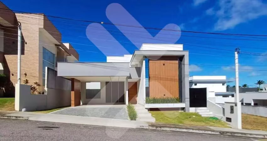 Casa em condomínio à locação localizada em parque das nações (parnamirim/rn) | condomínio novo leblon - 3/4 sendo 1 suíte.