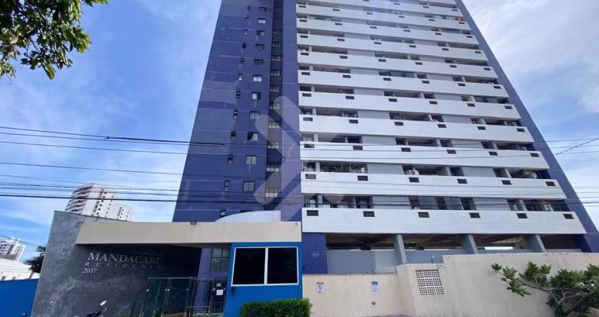 Apartamento à locação em Capim Macio (Natal/RN) | Mandacaru Residence | 1 suíte, 44m²