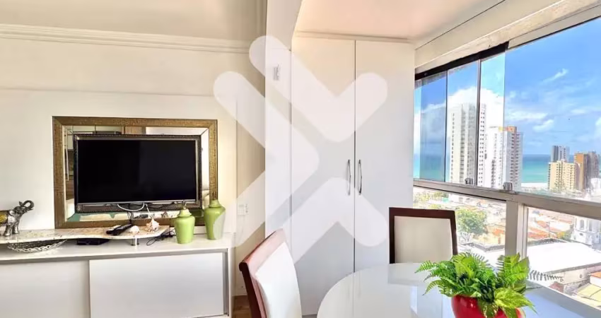 Flat à venda em Petrópolis (Natal/RN) | Ocean View Residence | 1 suíte - 60m²