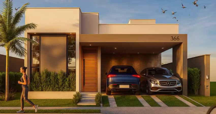 Casa à venda em parque das nações (parnamirim/rn) | condomínio yby natureza | 3 suítes - 200m²