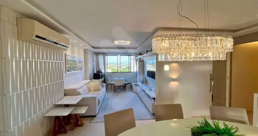 Apartamentos à venda em lagoa nova (natal/rn) | condomínio | 3 suítes - 120m²