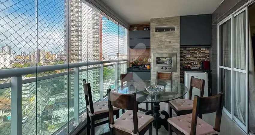 Apartamento à venda em lagoa nova (natal/rn) | condomínio heitor villa lobos | 3 suítes - 140m²