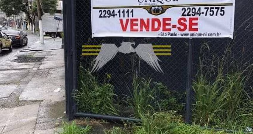 BELO TERRENO DE 433m² À VENDA , NO TATUAPÉ.