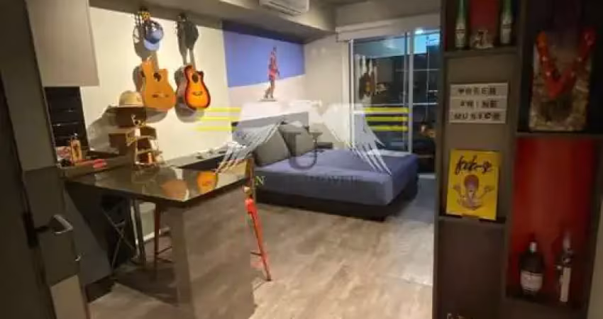 STUDIO TOTALMENTE MOBILIADO COM 1 VAGA, NO TATUAPÉ, A 900 METROS DA ESTAÇÃO DO METRÔ!!!