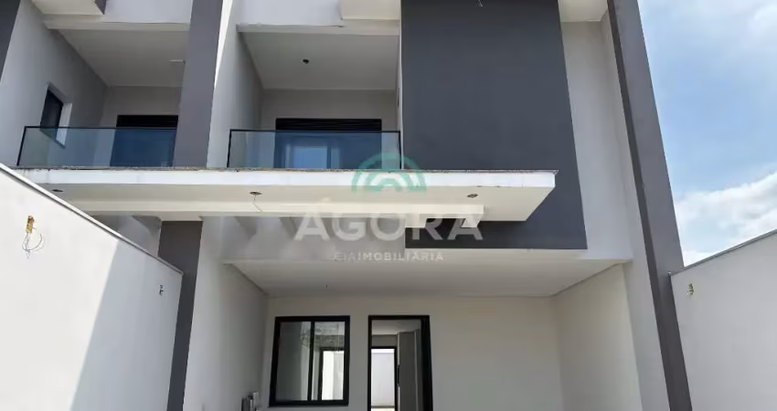 Sobrado 150m² construídos 3(três)dormitórios sendo1(uma)suíte mais 1(uma)suíte americana e sacadas