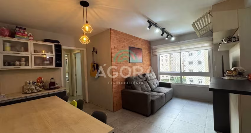 Apartamento de 57m², 2 dormitórios sendo 1 suíte localizado no bairro Marechal Rondon Canoas