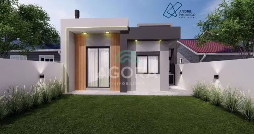 Casa térrea com 3 (três) dormitórios, sendo 1 (uma) suíte, localizada no bairro São José.