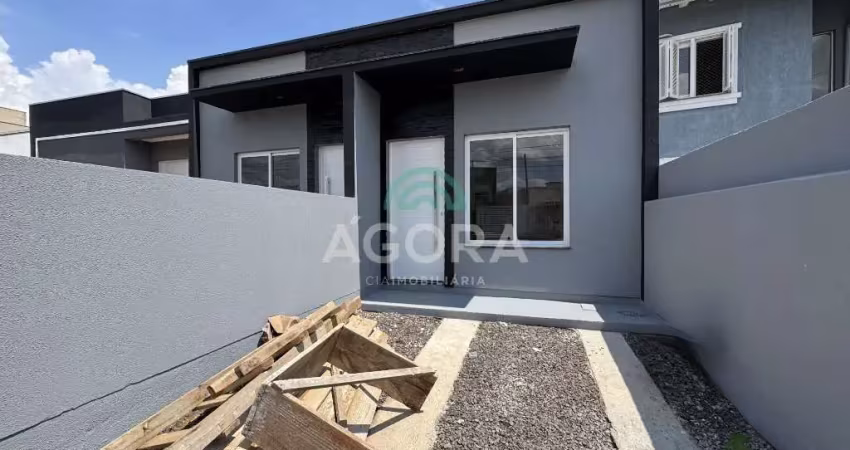Casa térrea com 2 (dois) dormitórios, localizado no bairro Olaria.