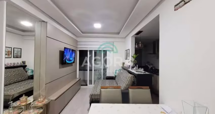 Apartamento de 52,91m² com 2 (dois) dormitórios, localizado no bairro Niterói em Canoas.