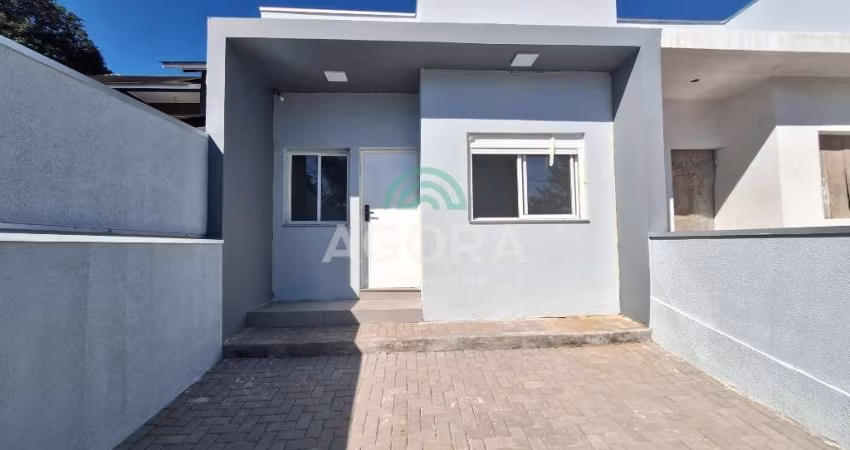 Casa térrea de 61² com 2 (dois) dormitórios, localizado no bairro Igara em Canoas.