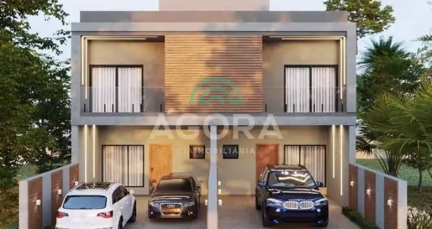 Excelente sobrado com 3 (três) suítes, localizado no bairro igara em canoas.