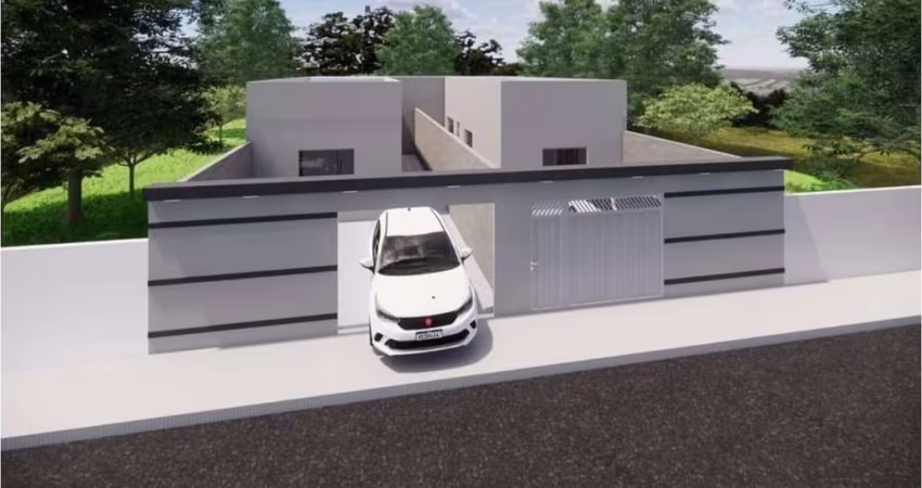 Imperdível! Casa à venda em Conselheiro Lafaiete-MG, bairro São Judas Tadeu: 3 quartos, sala, banheiro, 2 vagas de garagem, 68 m².