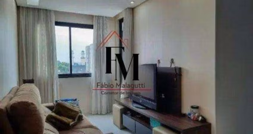 Apartamento para Venda em São Bernardo do Campo, Vila Euclides, 3 dormitórios, 1 suíte, 2 banheiros, 2 vagas