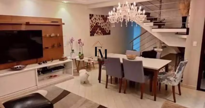Triplex para venda em santo andré, santa maria, 3 dormitórios, 3 suítes, 4 banheiros, 3 vagas