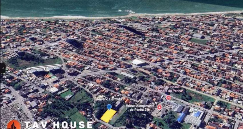 Terreno à venda ou 50% permuta em penha - sc | cidade do beto carrero world