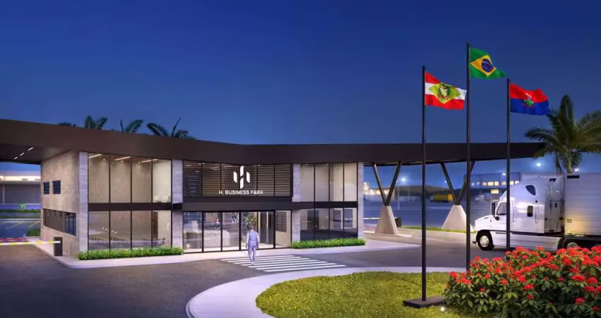 Condomínio industrial entre joinville e araquari sc com infraestrutura completa