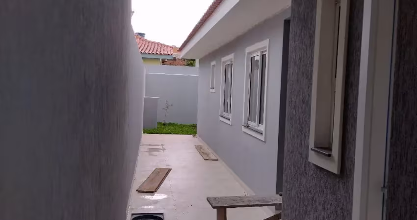 Fazenda rio grande - nações - 80m2 - casa 03 quartos, suite, alto padrão, terreno 06x30, fase de acabamento