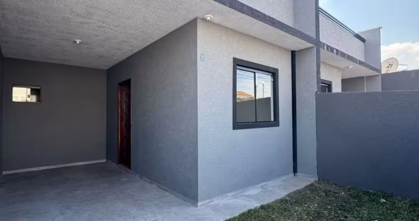 Rio bonito - 45m2 - casa nova 2 quartos, peças amplas, r$245.000,00