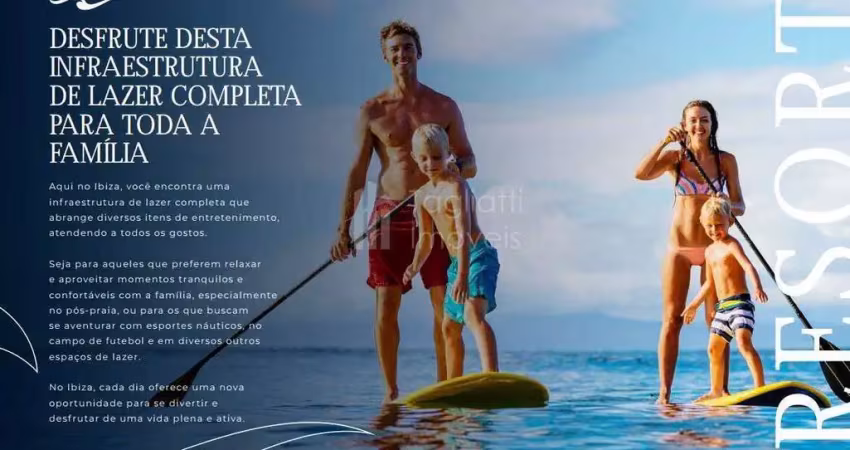 Ibiza beach resort - terreno em condomínio pé na areia - araruama / rj