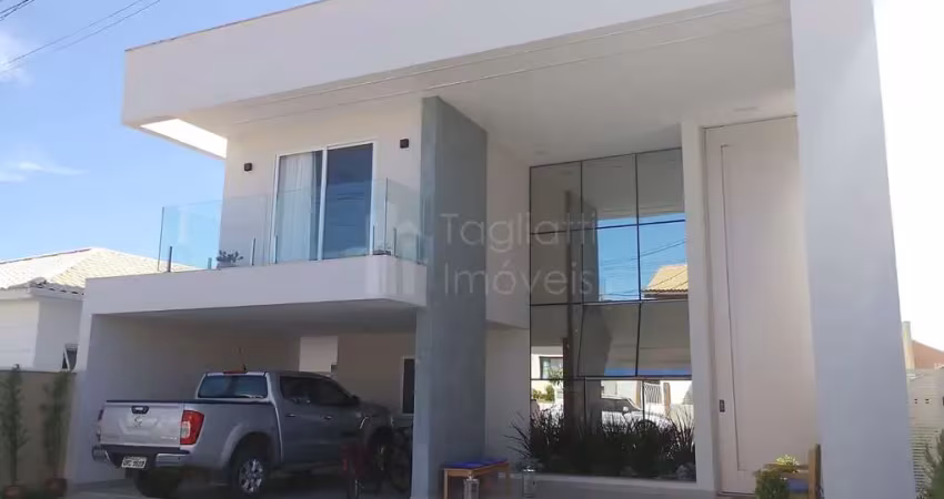Blue garden ecoville - casa alto 250m2  padrão 3 quartos duas suítes