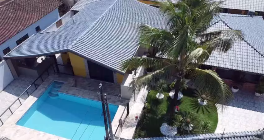 Casa com 5 dormitórios à venda, 450 m² por r$ 2.650.000,00 - balneário flórida - praia grande/sp