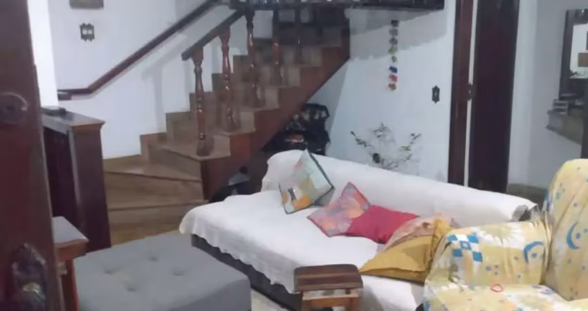 Sobrado à venda no bairro vila santa rosa - guarujá/sp