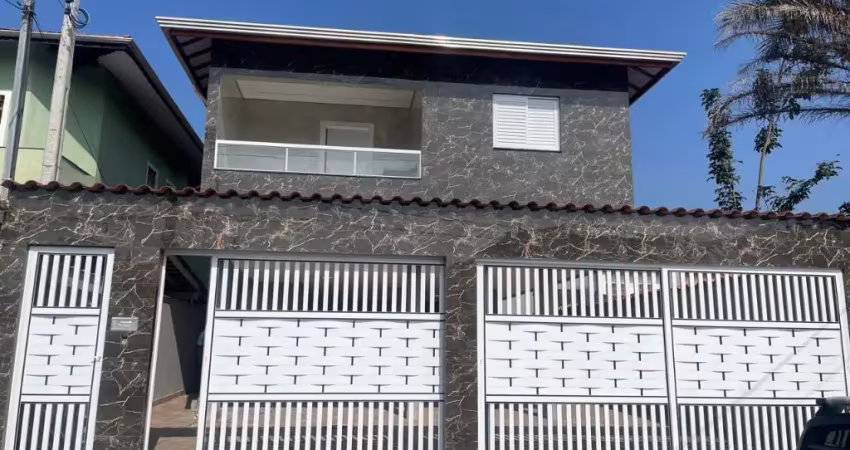 Casa em condomínio fechado com 2 quartos à venda na Avenida Carlos Alberto Perrone, Balneário Maracanã, Praia Grande