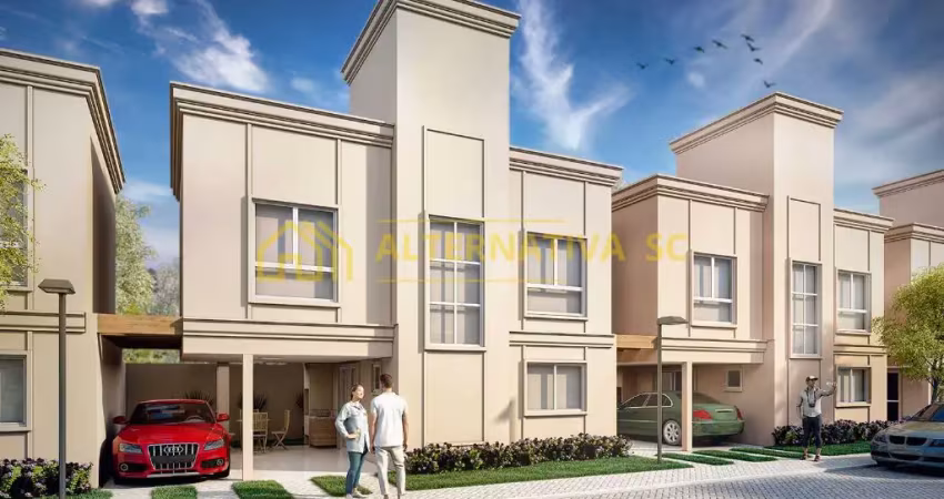 Casa à venda em condomínio fechado, de 99m² a 140m², 1 ou 2 vagas, em balneário piçarras, santa catarina