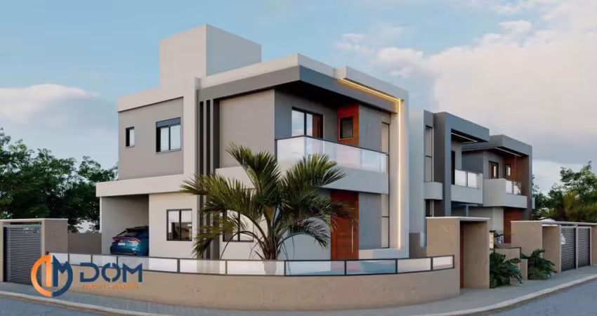 Sobrado em construção localizado aproximadamente 3,5km da praia de canasvieiras, florianópolis/sc.