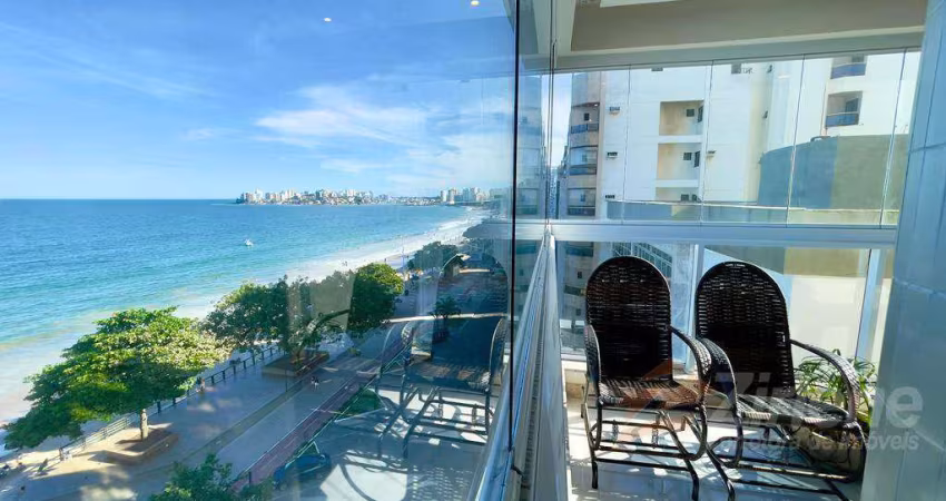 Maravilho Apartamento Frente Para Praia do Morro Finamente Mobiliado.
