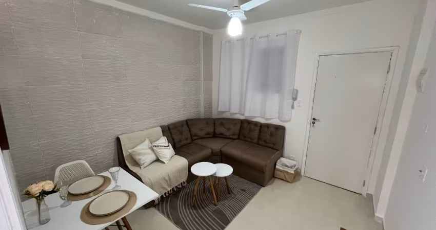 Tupi, Kitão com 1d, semi mobiliado, elevador