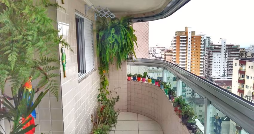 Ocian, locação definitiva, mobiliado, sacada gourmet 1vg