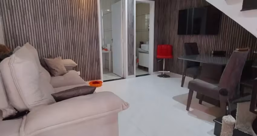 Casa em condomínio fechado com 2 quartos à venda na Vila Voturua, São Vicente 
