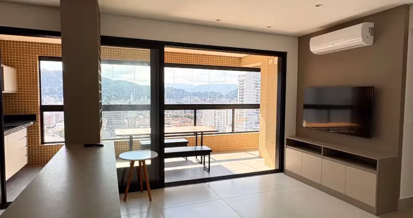 Apartamento à venda no bairro marapé - santos| pronto para morar