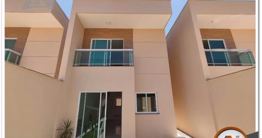 Casa com 3 dormitórios à venda, 92 m² por R$ 439.900,00 - Coaçu - Eusébio/CE