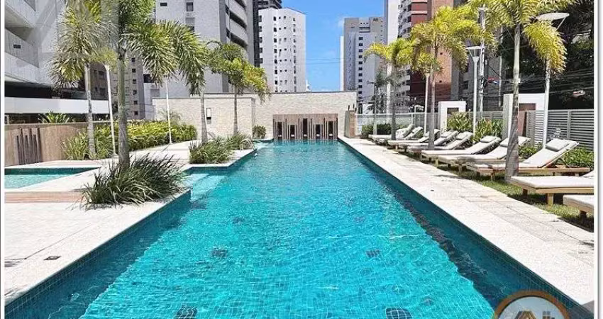 Rooftop apartamento com 4 dormitórios à venda, 230 m² por r$ 3.600.000 - meireles - fortaleza/ce
