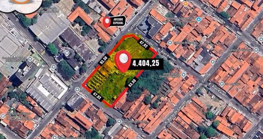 Terreno à venda, 4404 m² por R$ 4.500.000,00 - Montese - Fortaleza/CE