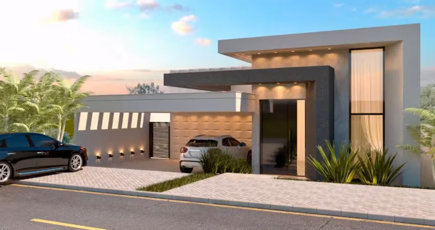 Linda casa linear projetada pela arquiteta Magda Carmo!!