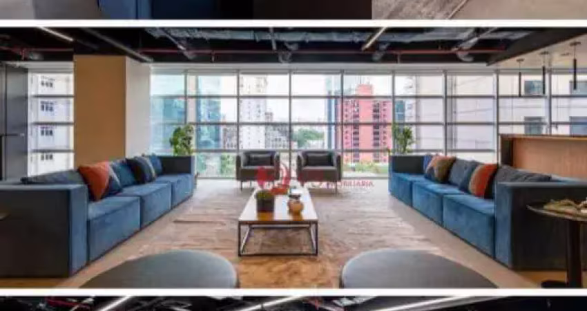 Andar corporativo para alugar, 280 m² por r$ 46.750,00/mês - vila olímpia - são paulo/sp