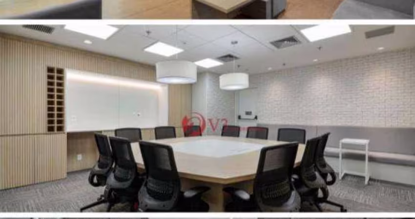 Andar Corporativo para alugar, 340 m² por R$ 43.250,00/mês - Cidade Monções - São Paulo/SP