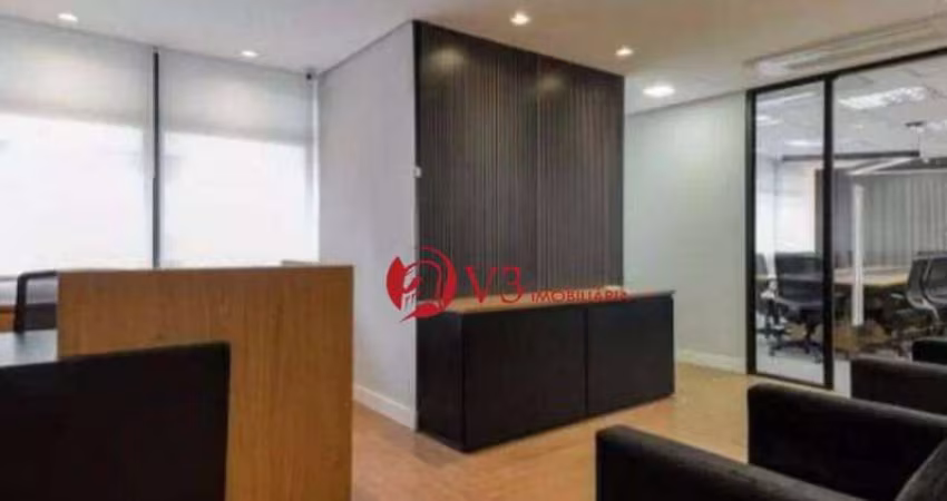 Andar Corporativo para alugar, 441 m² por R$ 80.025,00/mês - Cidade Monções - São Paulo/SP